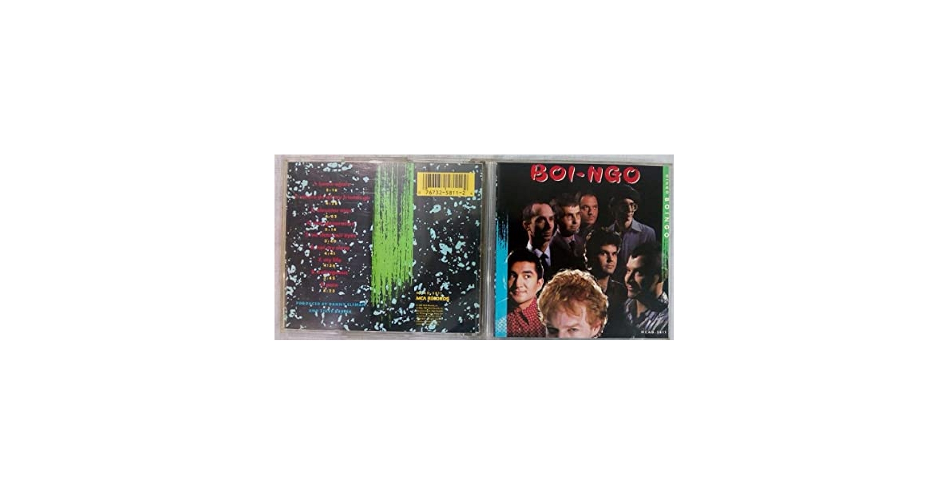 LPレア盤/オインゴ・ボインゴ/Oingo Boingo/Boi-Ngo/見本盤 Oingo Boingo - Boi-ngo, Orange colored Vinyl Record Album LP